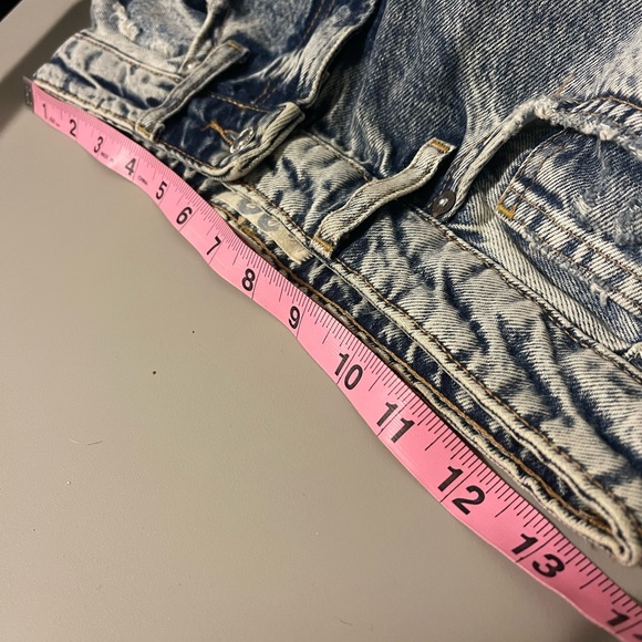 We The Free 29 My Own Lane Jeans High Rise Acid Wash Distressed - Picture 12 of 12